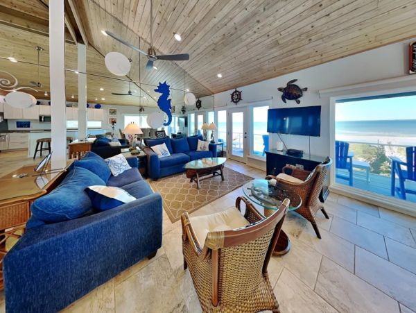 St. Augustine Beachfront Vacation Rental  Luxury Home on Crescent Beach with Pool