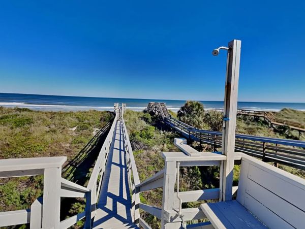 St. Augustine Beachfront Vacation Rental  Luxury Home on Crescent Beach with Pool