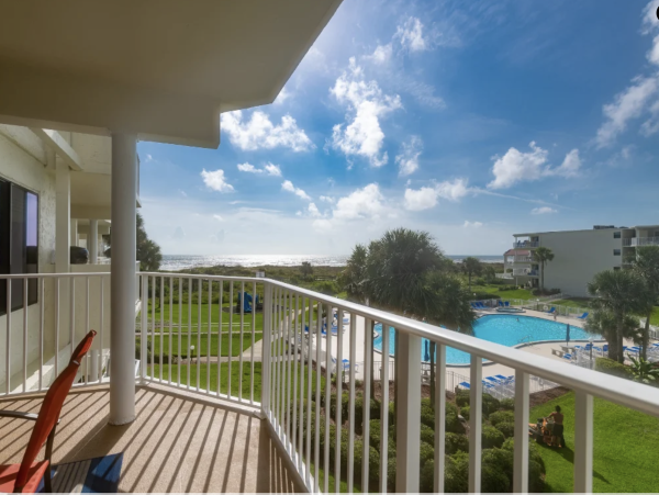 St Augustine Three Bedroom Beachfront Condo Sleeps Six