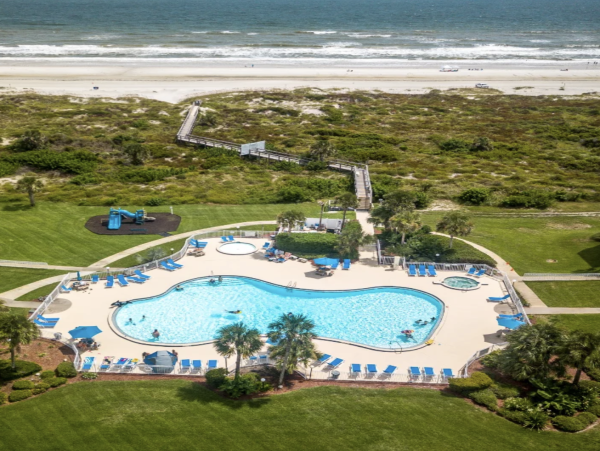 St Augustine Three Bedroom Beachfront Condo Sleeps Six