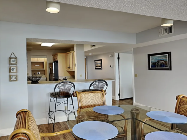 St Augustine Three Bedroom Beachfront Condo Sleeps Six