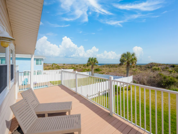 Ocean Front Four Bedroom House