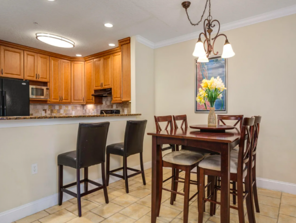 Three Bedroom 2 Bathroom Condo with Garden Views