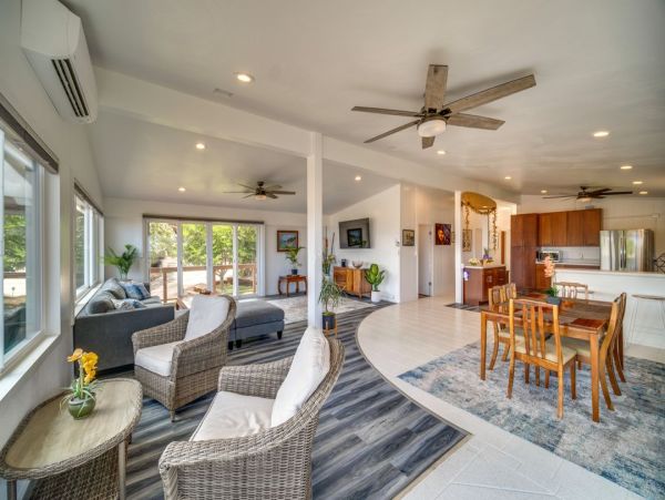 Pcean View Three Bedroom Vacation Rental In Koloa