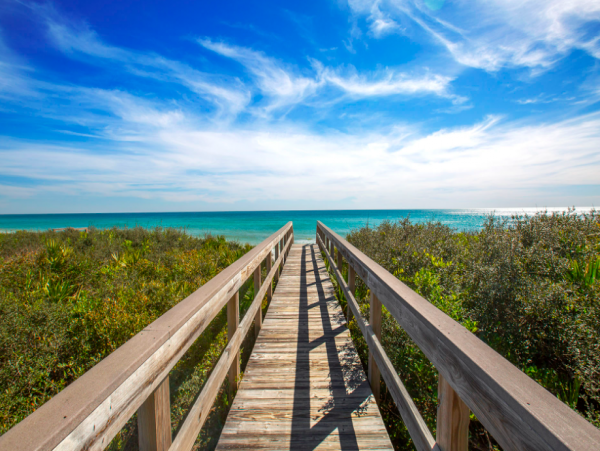Three Bedroom Rental easy walk to the beach