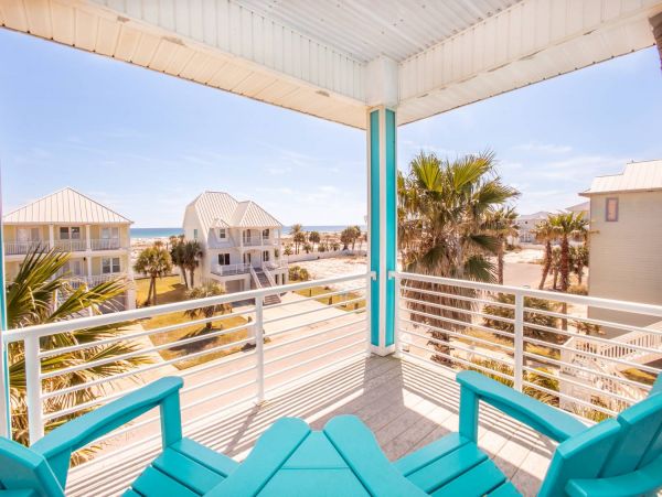 Pensacola Beach Four Bedroom Vacation Home with Gulf Views