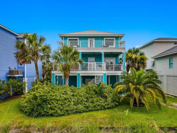 Pensacola Beach Four Bedroom Vacation Home with Gulf Views