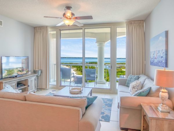 Pensacola Beach Vacation Rental With Sound Views And Balcony