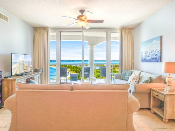 Pensacola Beach Vacation Rental With Sound Views And Balcony