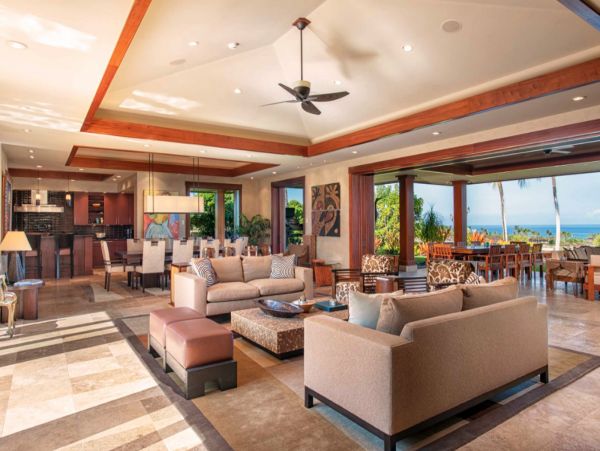 Ocean View Five Bedroom Elegant Vacation Rental in Kailua