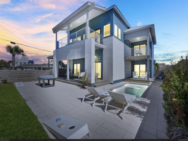 Across the Street Panama City Vacation Home Five Bedroom