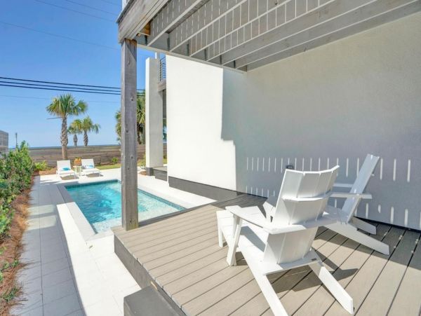 Across the Street Panama City Vacation Home Five Bedroom