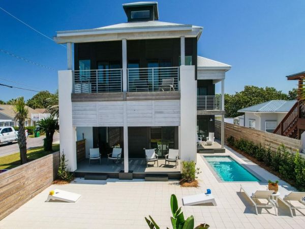 Across the Street Panama City Vacation Home Five Bedroom