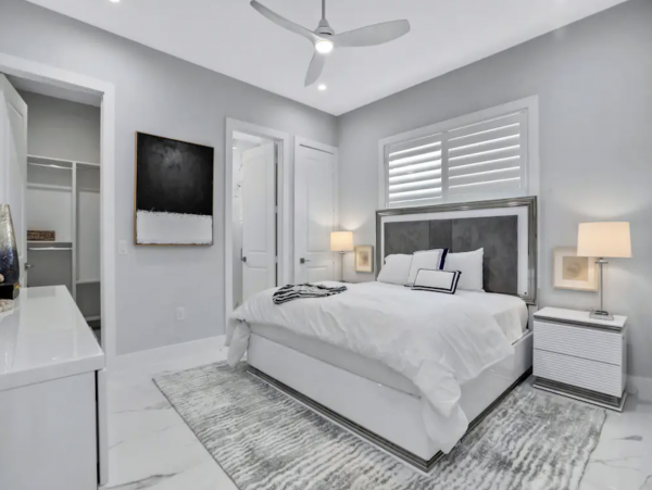 Walk to Beach Chic Naples Vacation Home
