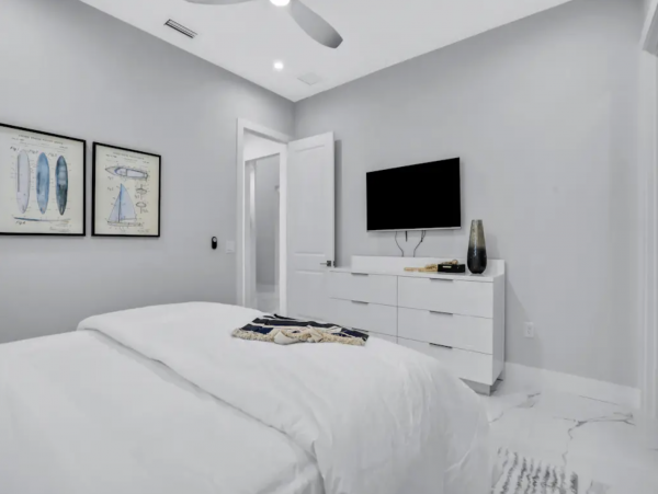 Walk to Beach Chic Naples Vacation Home