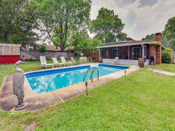 Family Beach Home with Private Pool