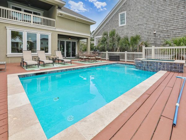 Hilton Head 6 Bedroom Pool Luxury Vacation Home Sleeps 19