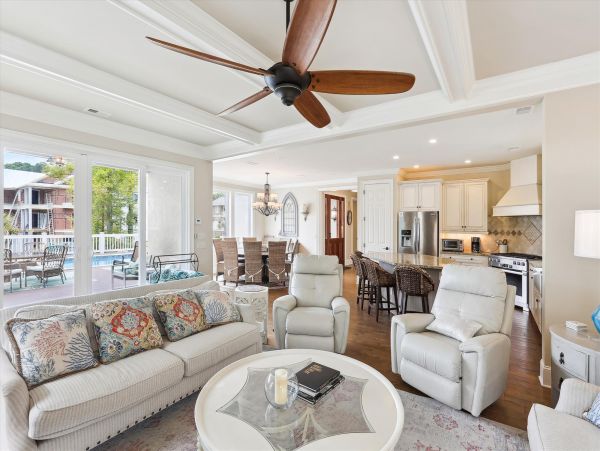 Hilton Head 6 Bedroom Pool Luxury Vacation Home Sleeps 19