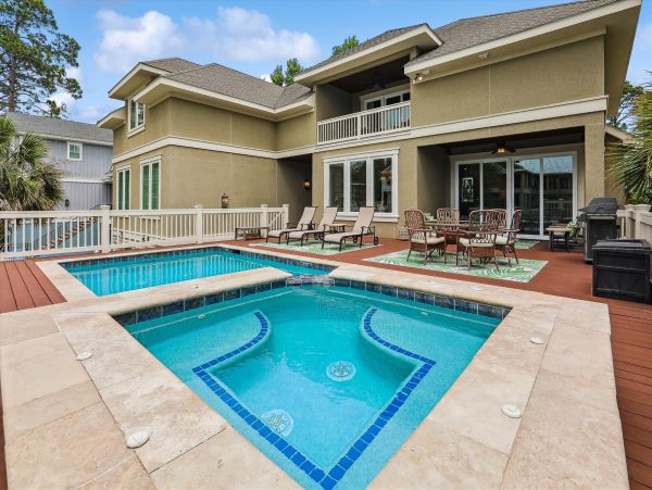 Hilton Head 6 Bedroom Pool Luxury Vacation Home Sleeps 19