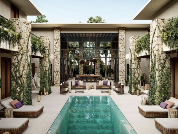 Luxury Tulum Vacation Pool Villa Nine Bedroom