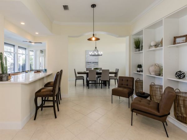 Three Bedroom Canal Front Vacation Home in Marco Island
