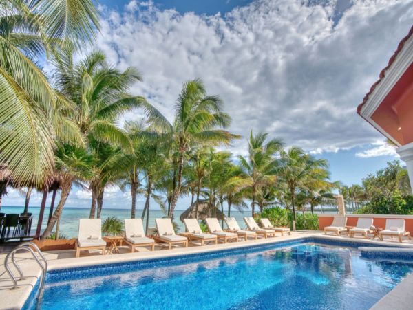 Beachfront Luxury 10 Bedroom Vacation Rental in Tulum