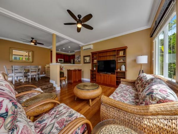 Koloa Two Bedroom Vacation Condo with Easy Beach Access