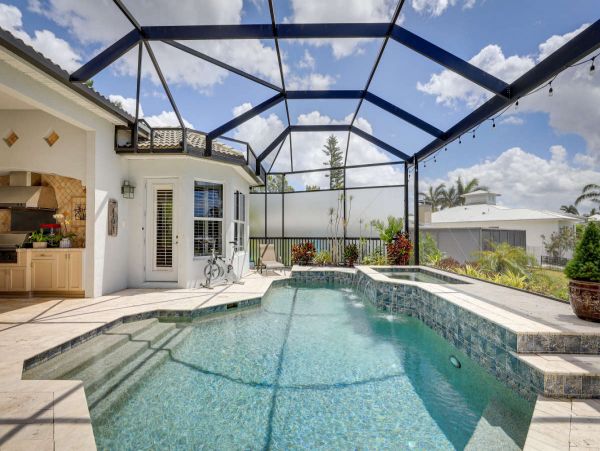 Sarasota Gorgeous Vacation Rental with Private Pool & Dock