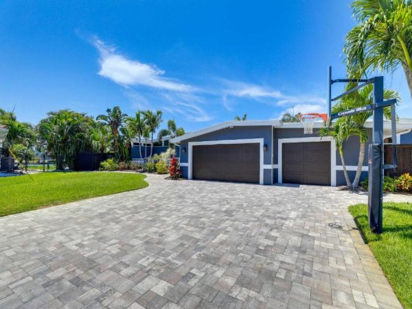 Luxury St. Petersburg Waterfront Vacation Rental 5-Bedroom Home with Pool, Spa & Dock Near Treasure Island