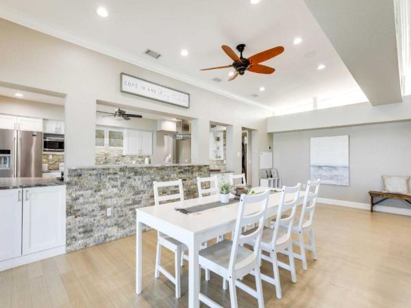 Luxury St. Petersburg Waterfront Vacation Rental 5-Bedroom Home with Pool, Spa & Dock Near Treasure Island