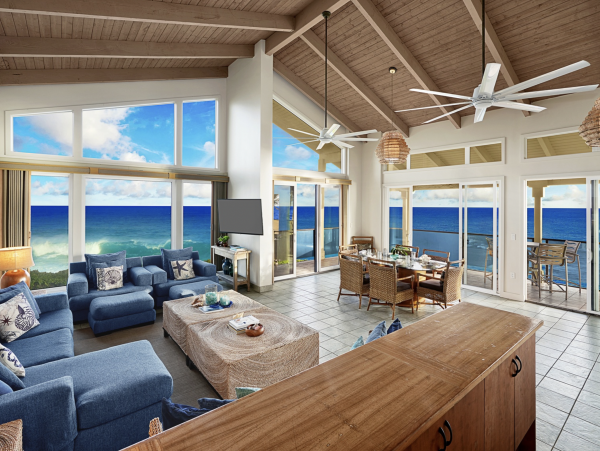 This Majestic Ocean Front Residence Pool, Sundeck, Tennis