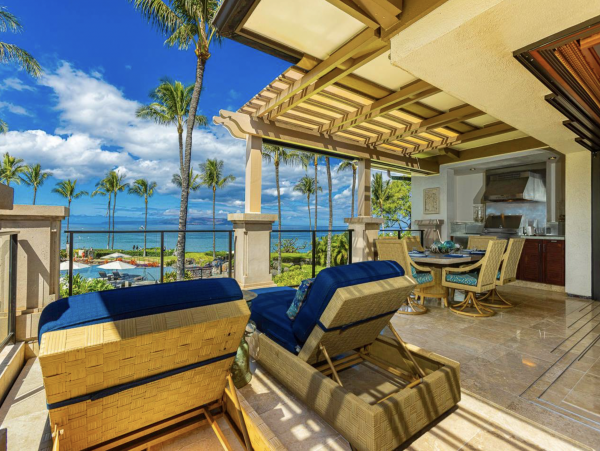 Wailea Beach Luxury Vacation Villa Three Bedrooms