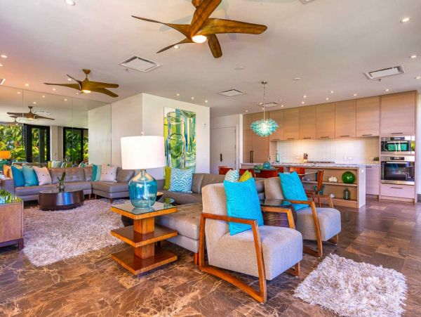 Stunning Three Bedroom Vacation Rental in Wailea Sleeps 8