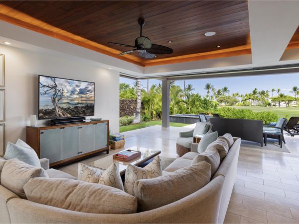 Golf View Home with 4 Bedroom in Waimea