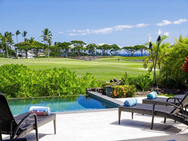 Golf View Home with 4 Bedroom in Waimea