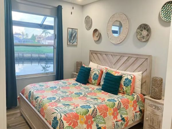 Marco Island Canal Front Four Bedroom Vacation Rental