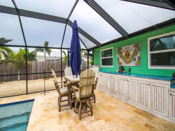Two Bedroom Canal Front Vacation Rental in Manasota Key