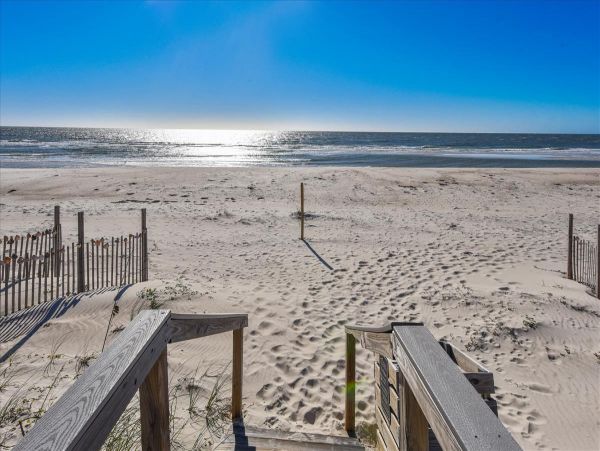 St. George Island Vacation Home Five Bedroom On Beach