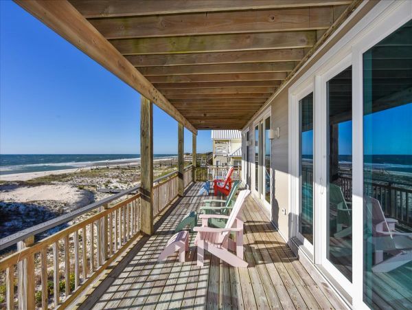 St. George Island Vacation Home Five Bedroom On Beach