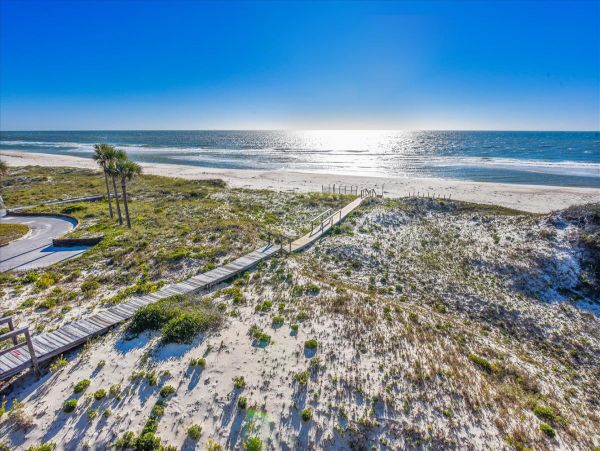 St. George Island Vacation Home Five Bedroom On Beach
