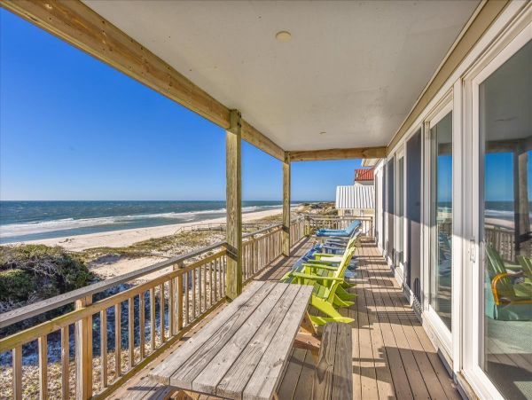 St. George Island Vacation Home Five Bedroom On Beach