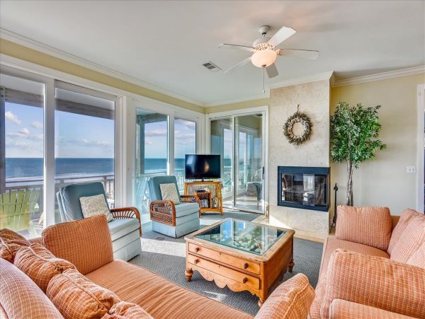 St. George Island Vacation Home Five Bedroom On Beach