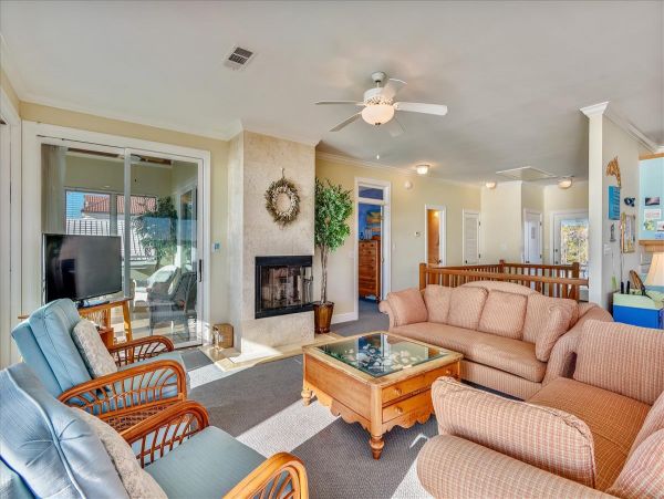 St. George Island Vacation Home Five Bedroom On Beach