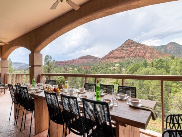 Sedona Seven Bedroom Vacation Rental with Mountain Views