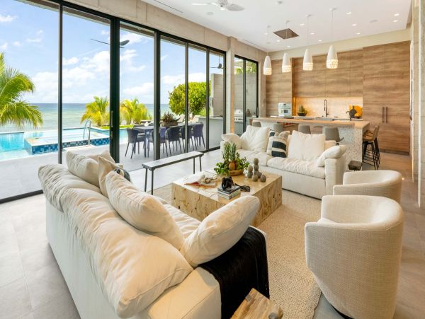 Grand Cayman Luxury Villa Rental - 8 Bedroom Beachfront Villa with Private Beach