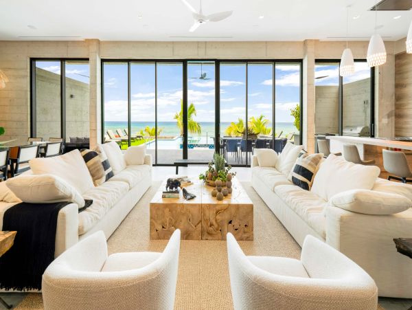 Grand Cayman Luxury Villa Rental - 8 Bedroom Beachfront Villa with Private Beach