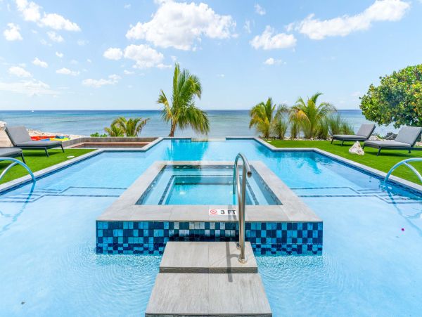 Grand Cayman Luxury Villa Rental - 8 Bedroom Beachfront Villa with Private Beach