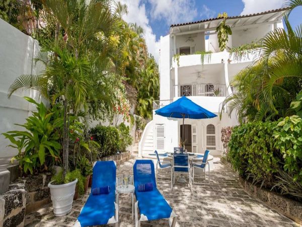 Ocean Front Three Bedroom Vacation Villa in Barbados