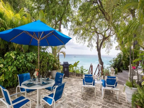 Ocean Front Three Bedroom Vacation Villa in Barbados