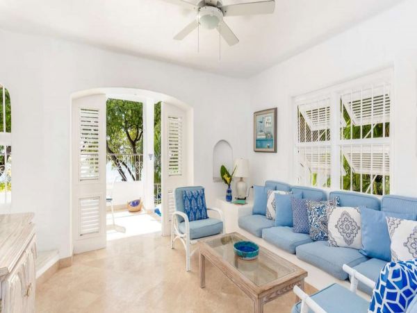 Ocean Front Three Bedroom Vacation Villa in Barbados
